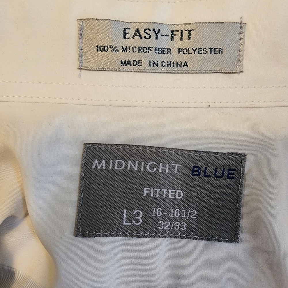 Midnight Blue Men's Button-down Shirt - Picture 8 of 9